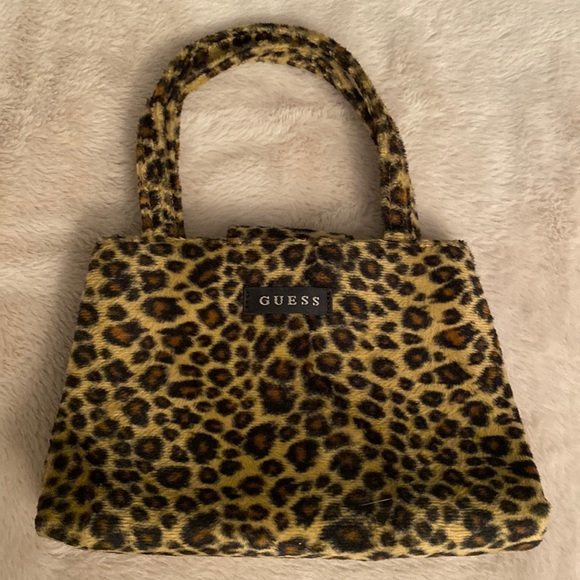 Guess Handbags - GUESS (Authentic) Vintage Mini Leopard Purse